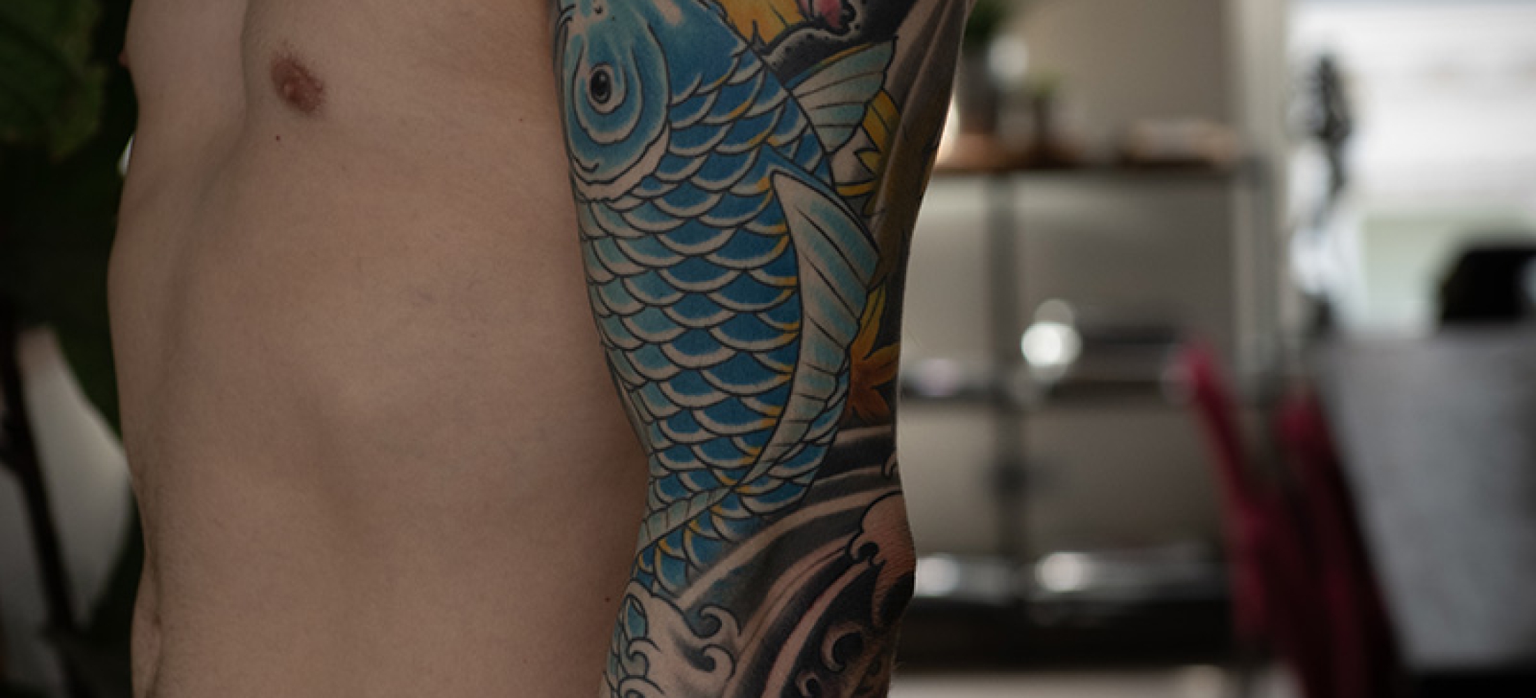 Japanese Koi Sleeve Bunker Tattoo Quality Tattoos